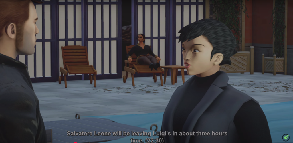 Sayonara Salvatore Cutscene