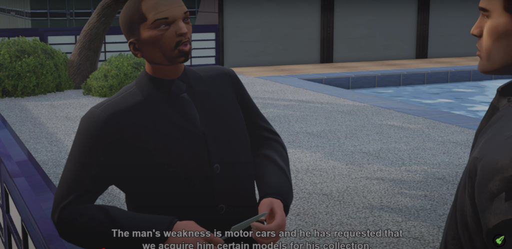 Grand Theft Auto the Mission Cutscene
