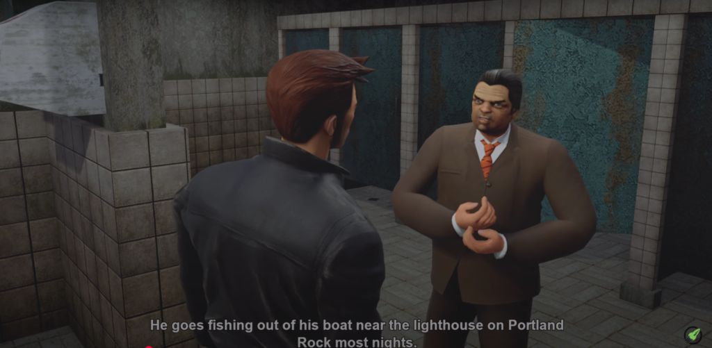 Gone Fishing Cutscene