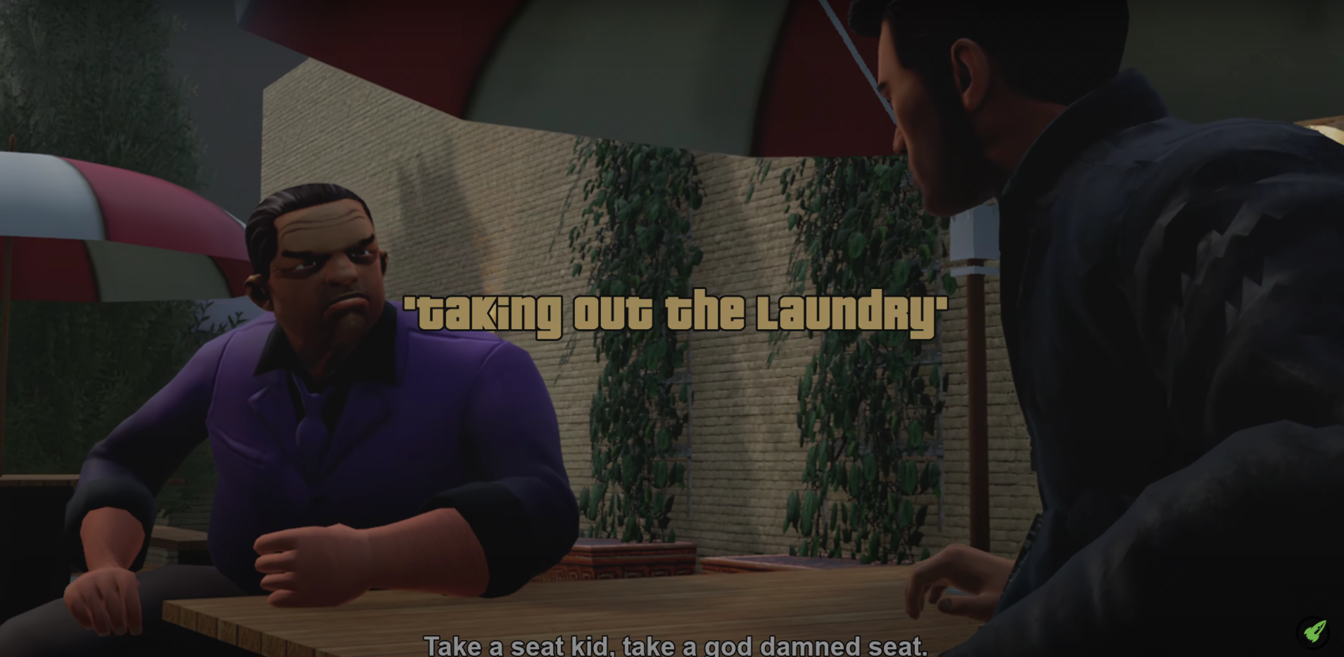 Taking Out The Laundry