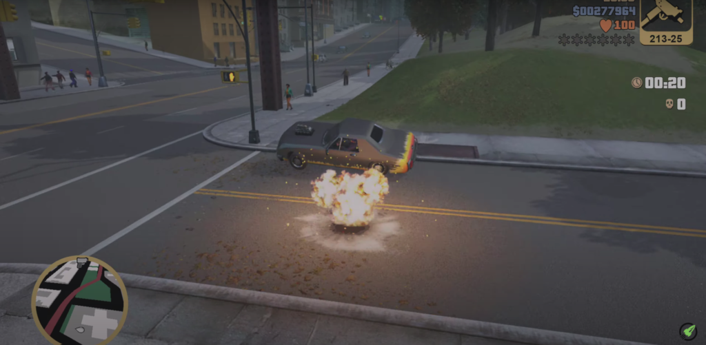 Toyz Remote Control Car Detonating Next to Diablo Stallion