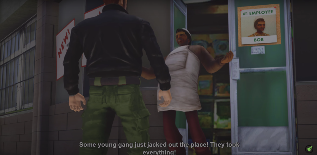 Uncle BJ's Deli & Groceries Got Robbed by Diablos