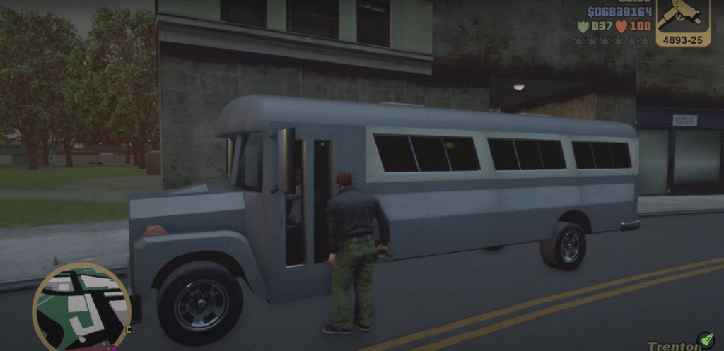 GTA III Passenger Bus