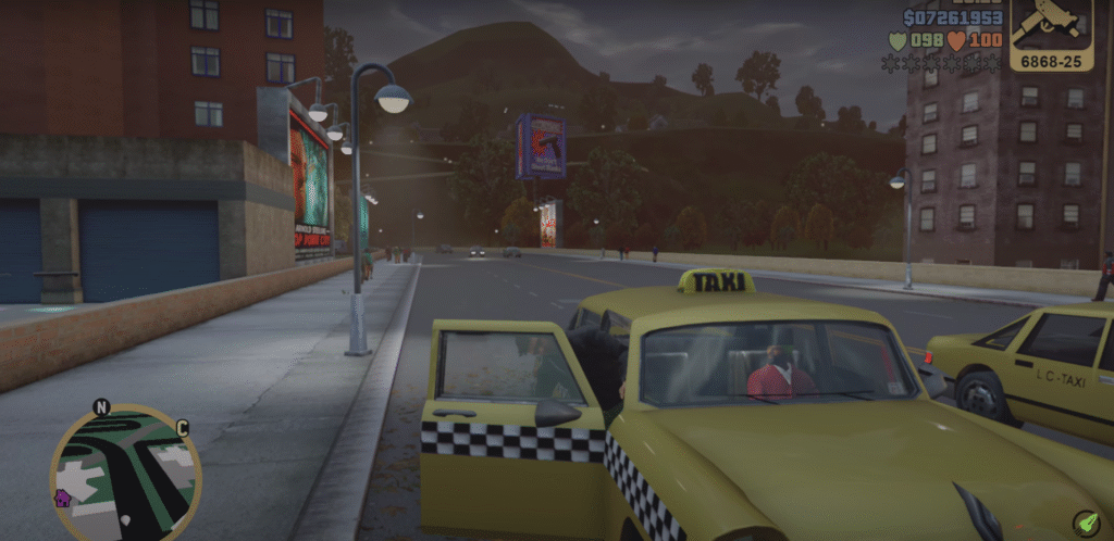 Cabbie GTA 3