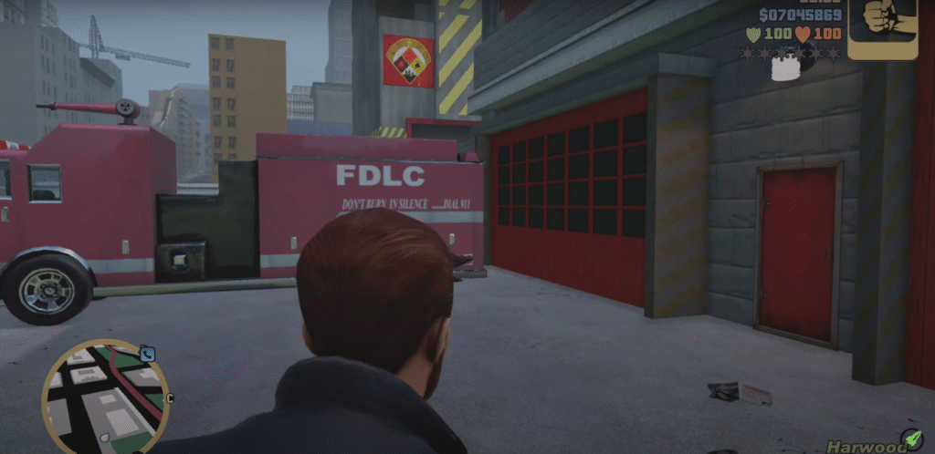 Fire Truck Location GTA 3