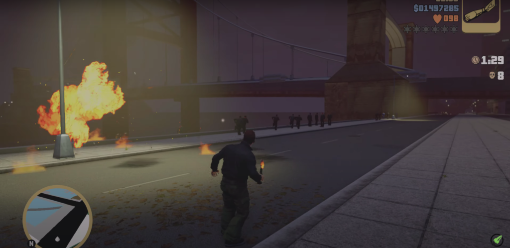 Torching 16 Yakuza in 2 Minutes with Molotov Cocktails