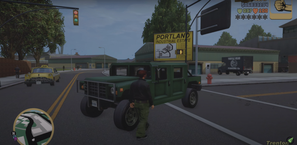 Patriot SUV in GTA 3 Definitive
