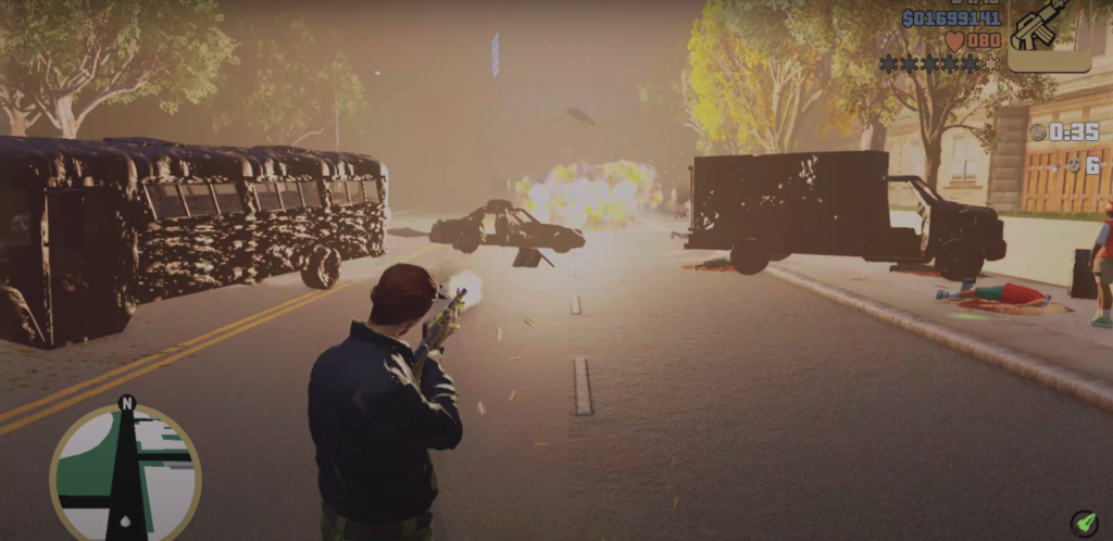 M-16 Rampage Against Vehicles Liberty Campus Staunton Island