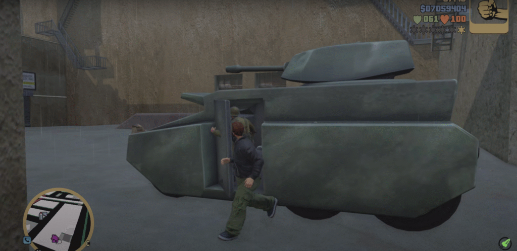 Rhino Tank GTA 3