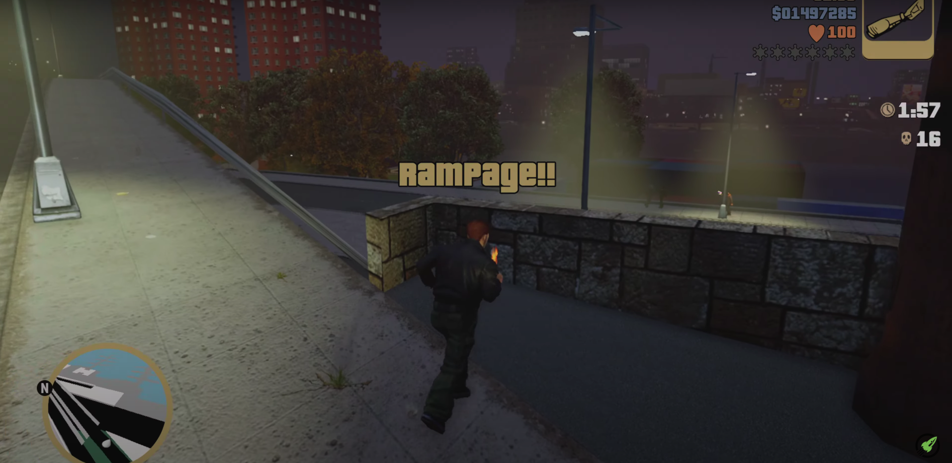 Rampage Yakuza Molotov Cocktail