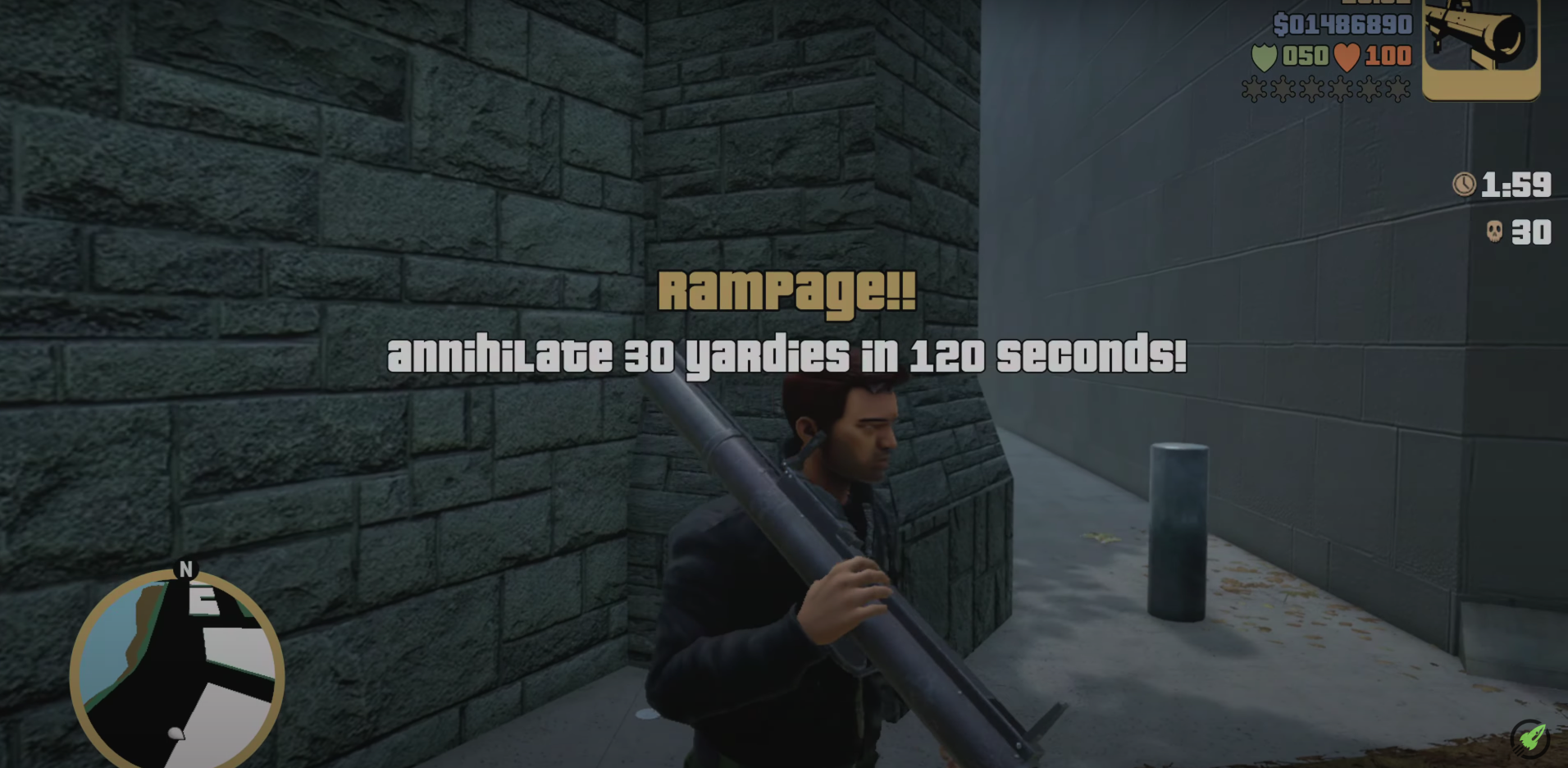 Rampage Yardie Rocket Launcher