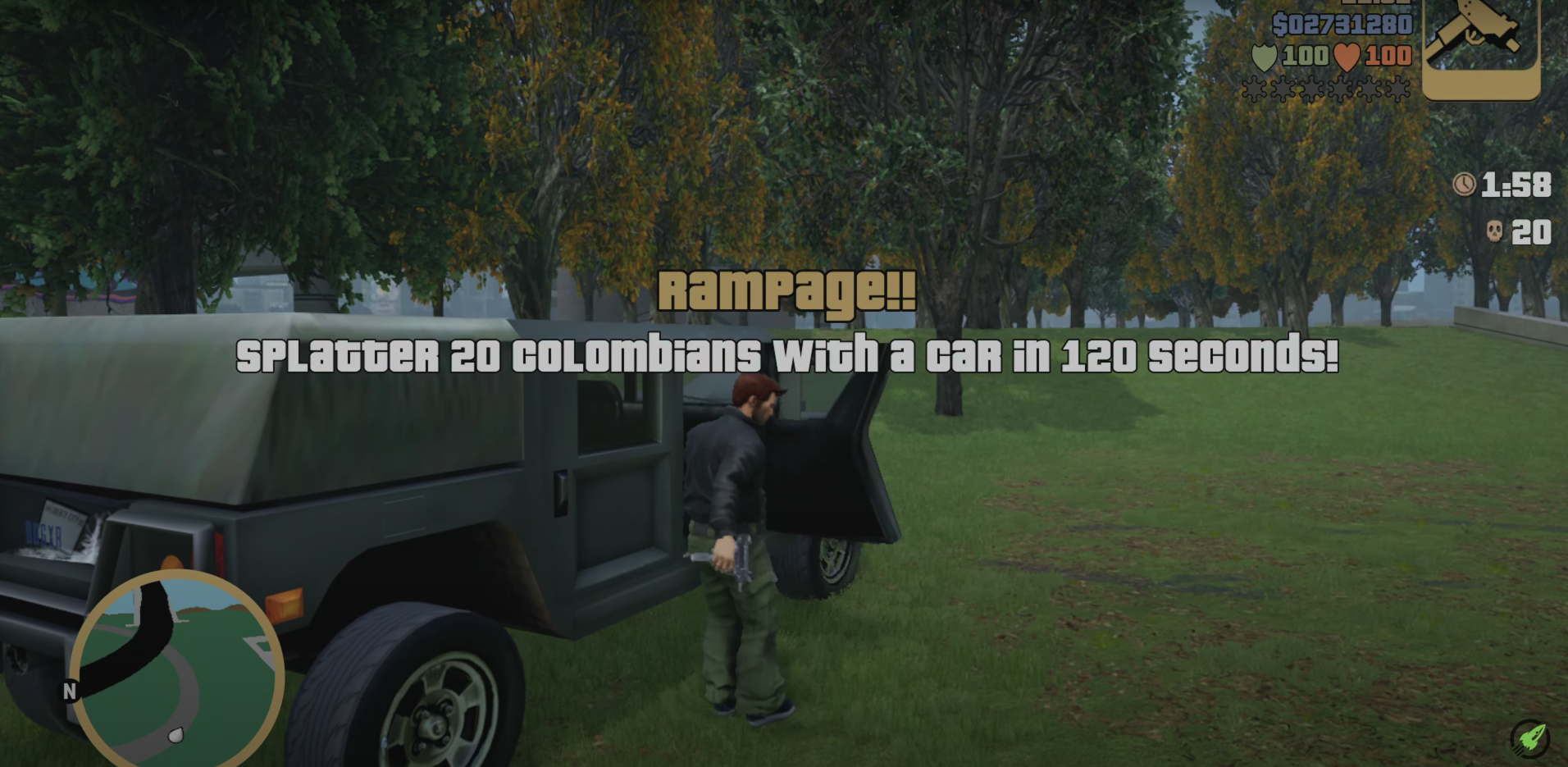 Rampage Colombian Cartel Vehicle