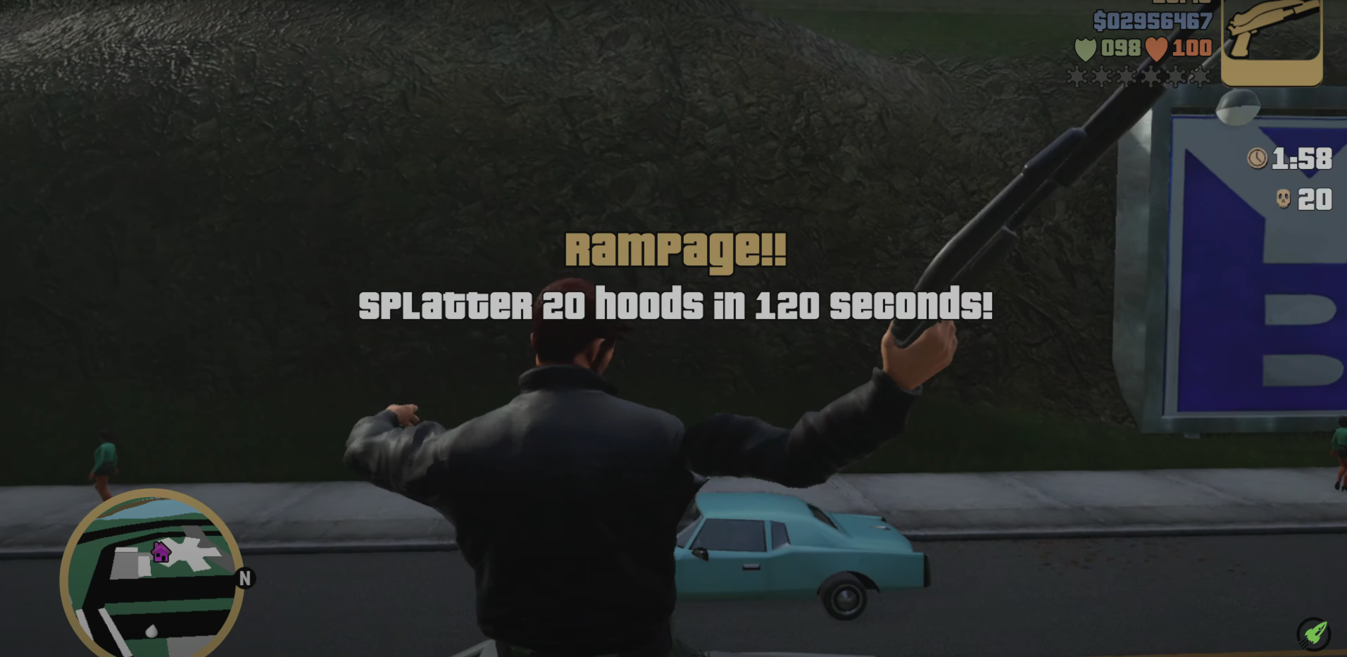 Rampage Red Jacks Shotgun