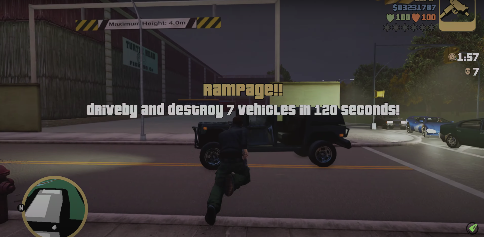 Rampage Vehicle Uzi