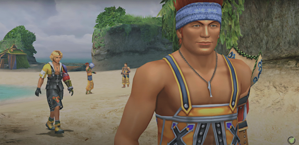 Besaid Beach Cutscene