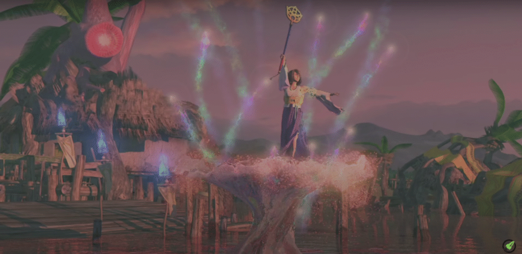 Yuna Guiding Lost Kilika Souls