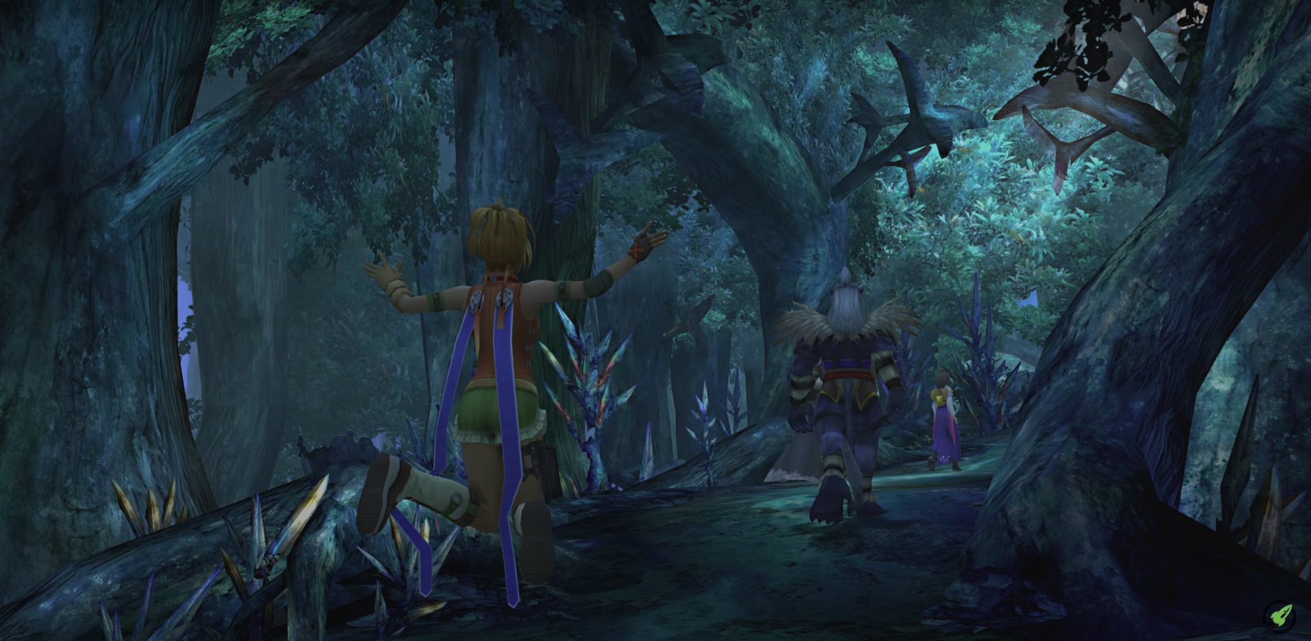 FFX Rikku Macalania Woods South