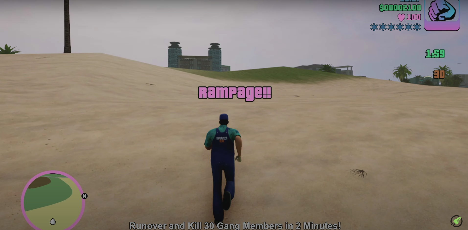 GTA Vice City Rampage Vehicle Ocean Beach