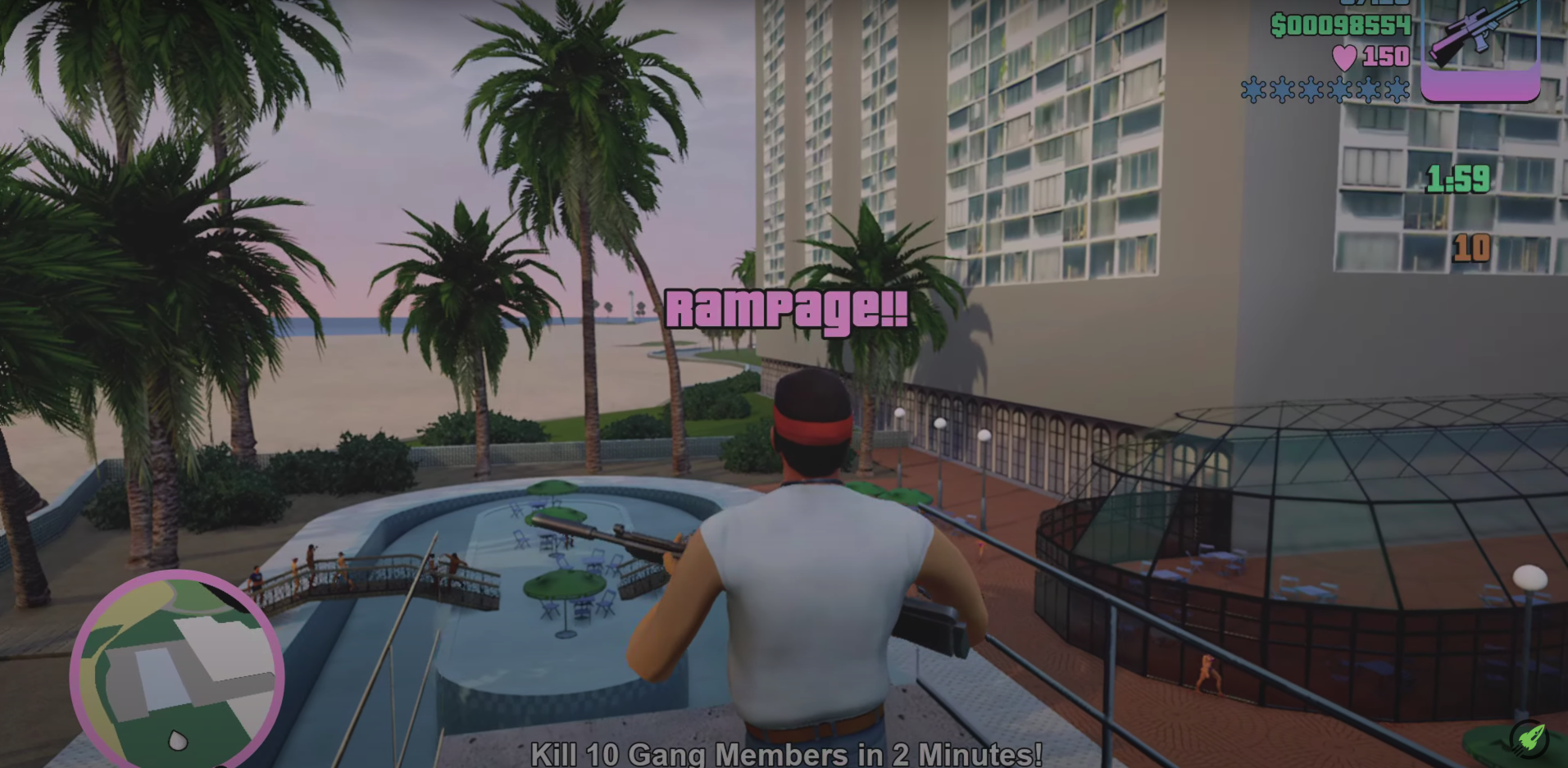 GTA Vice City Vice Point Rampage .308 Sniper Rifle