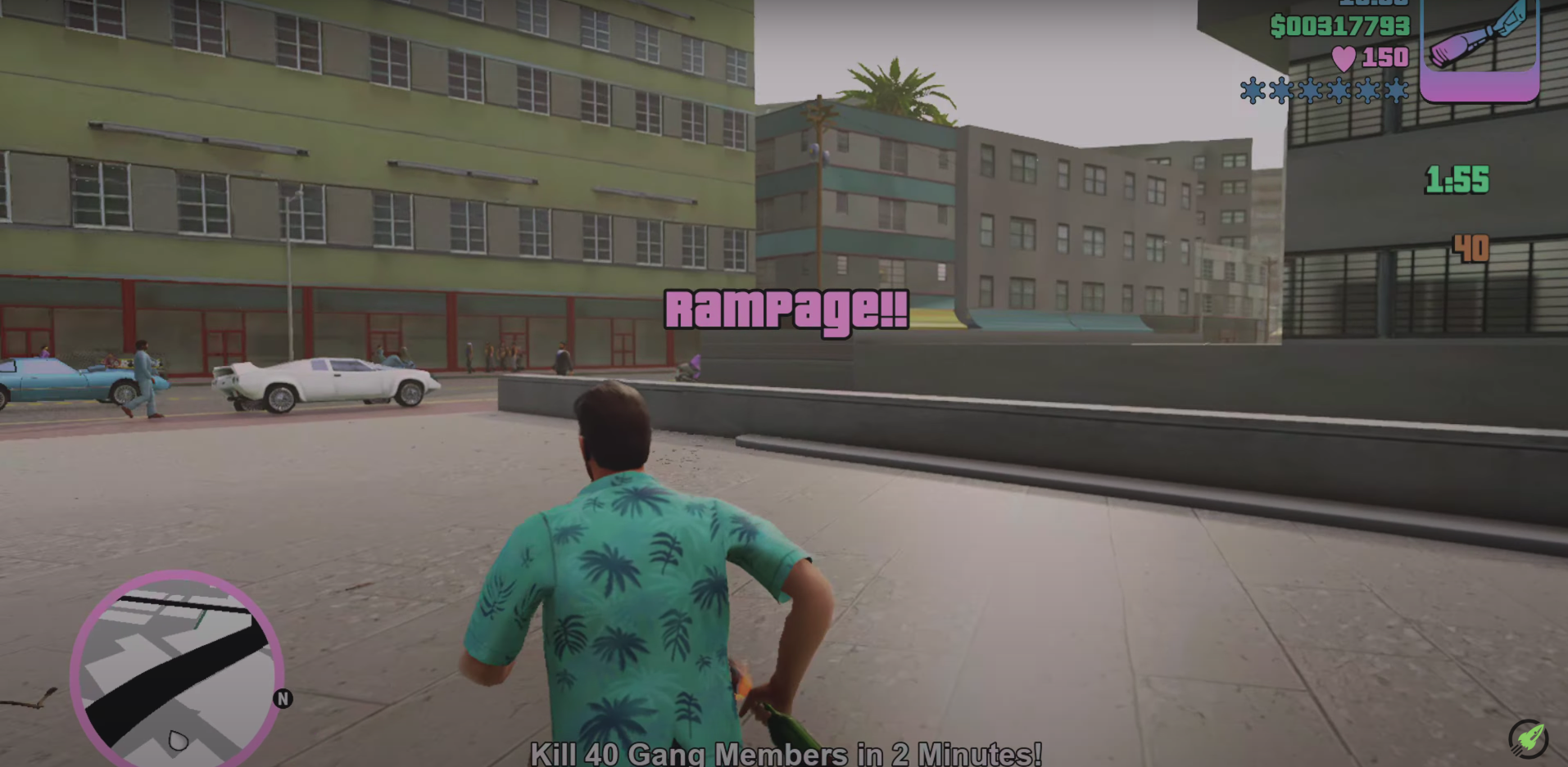 GTA Vice City Downtown Molotov Cocktail Rampage