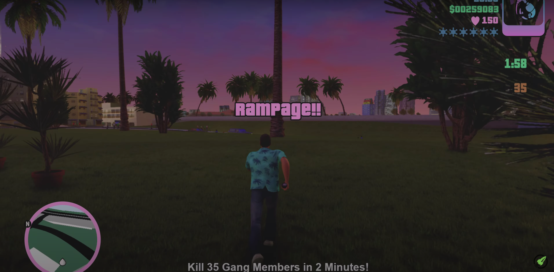 GTA Vice City Hooker Inn Express Grenade Rampage