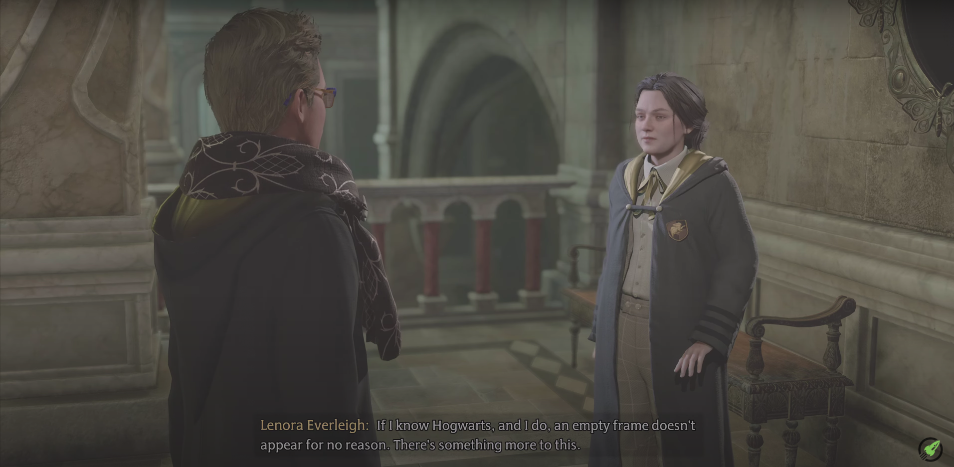 Side Quest Like A Moth To Frame Hogwarts Legacy